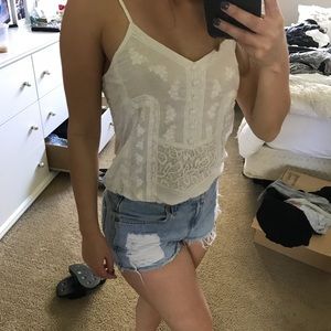 White Summer Top
